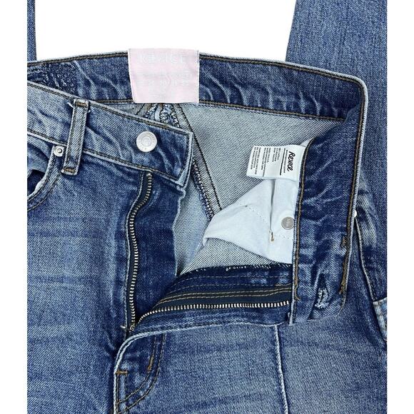 Revice Venus High Waist Crop Skinny Denim Jeans Blue Patch Star Bum Size 27 - Picture 8 of 10